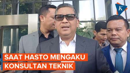 Saat Hasto Mengaku sebagai Konsultan Teknik