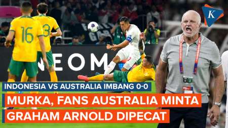 Fans Australia Suarakan Graham Arnold Dipecat Usai Ditahan Imbang Indonesia