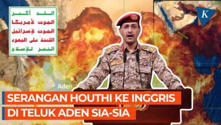 Houthi Klaim Serang Kapal Inggris Lycavitos di Teluk Aden