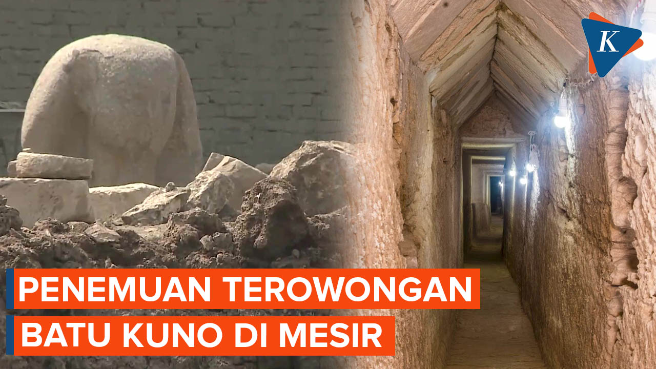 Terowongan Batu Kuno Ditemukan di Mesir