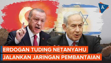 Murka Israel Terus Serang Gaza, Erdogan: Netanyahu Jalankan Jaringan Pembantaian
