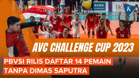 Daftar 14 Pemain Timnas Voli Indonesia untuk AVC Challenge Cup 2023, Tanpa Dimas Saputra