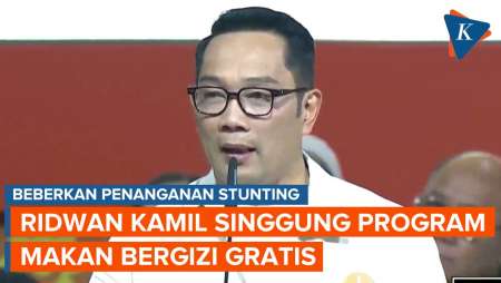 RK Singgung Program Prabowo soal Makan Bergizi Gratis Saat Beberkan Penanganan Stunting