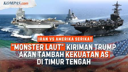 Iran "Keras" Buat Trump Panas: Pentagon Tambah USS George Washington Dan USS George W Bush