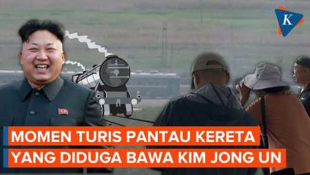 Kereta Lapis Baja yang Diduga Dinaiki Kim Jong-un Jadi Magnet Wisata Dadakan 