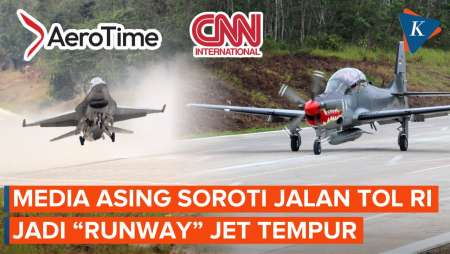 Media Asing Soroti Jalan Tol Indonesia Yang Jadi Landasan Jet Tempur F-16