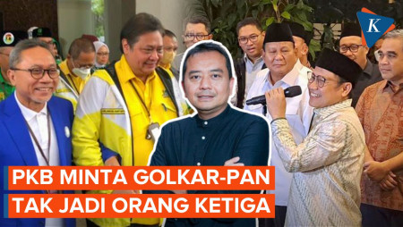 PKB-Gerindra Tunangan: Kalau Golkar-PAN Gabung Jangan Jadi Pihak Ketiga