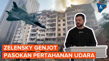 Ada Serangan Baru di Odessa, Zelensky Persiapkan Jet Tempur F-16