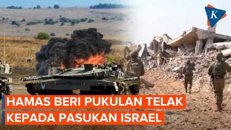 Hamas Disebut Hancurkan Tank Merkava, Timbulkan Kerugian Bagi Israel
