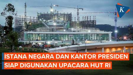 Istana Negara dan Kantor Presiden Siap Digunakan Upacara HUT RI