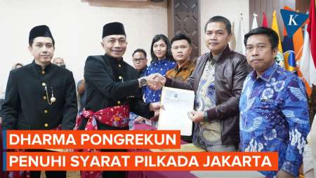 Dharma Pongrekun dan Kun Wardana Penuhi Syarat Pilkada Jakarta, KPU Minta Berkasnya Dilengkapi