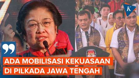 Tanggapi Hasil Hitung Cepat Pilkada Jawa Tengah 2024, Megawati: Ada Mobilisasi Kekuasaan