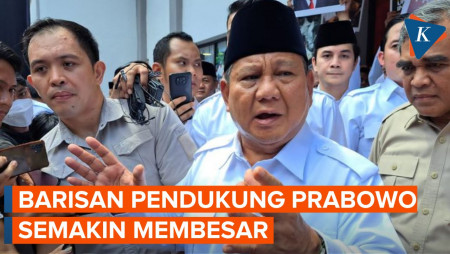 PBB Deklarasi Prabowo Jadi Capres, Barisan Pendukung Meluas