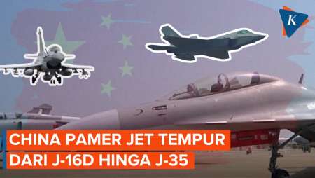 China Pamer Kemajuan Jet Tempur, dari J-10C hingga Jet Siluman J-35