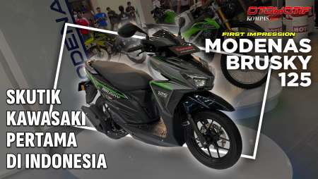 Modenas Brusky 125 | Kawasaki Resmi Jualan Motor Matic | FIRST IMPRESSION