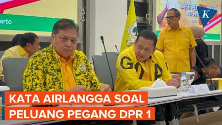 Respons Airlangga soal Golkar Incar DPR 1