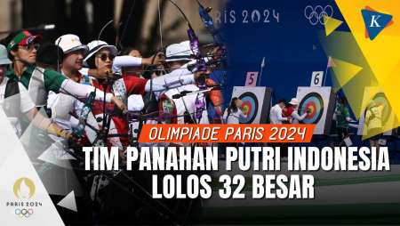 Hasil Panahan Olimpiade Paris 2024, Tim Recurve Putri Indonesia Lolos 32 Besar