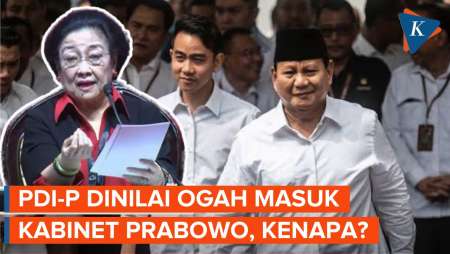 PDI-P Diprediksi Tolak Tawaran Kursi Menteri Kabinet Prabowo-Gibran, Ini Alasannya