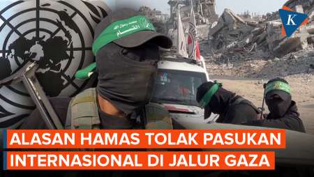 Hamas Tolak Pasukan Internasional Di Gaza Usai PBB Setujui Rencana Trump