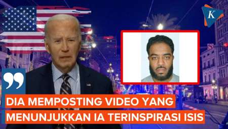 Joe Biden Bilang Penabrak Kerumunan di AS Terinspirasi ISIS, Apa Buktinya?