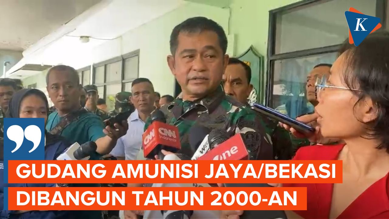 Video: KSAD Sebut Gudang Amunisi Ciangsana Yang Meledak Dibangun Tahun ...