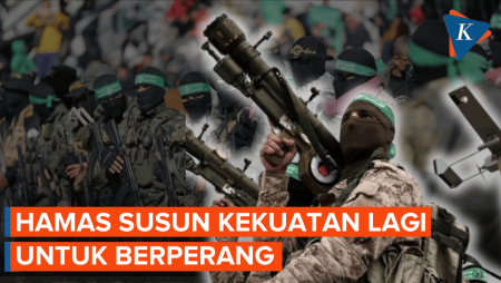 Hamas Disebut Bersiap Bertempur Kembali, Tunjuk Komandan Baru dan Bentuk Tim Khusus