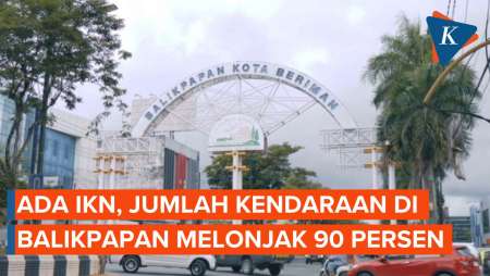 Ada IKN, Jumlah Kendaraan di Balikpapan Melonjak 90 Persen