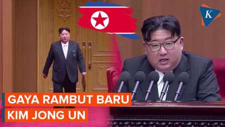 Melihat Gaya Rambut Baru Kim Jong Un, Kini Tampak Belah Tengah 