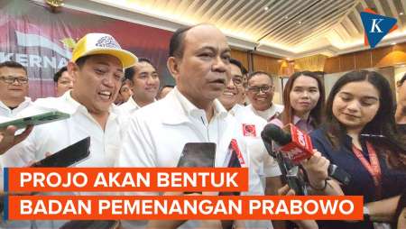 Siap Menangkan Prabowo, Projo Bentuk Badan Pemenangan