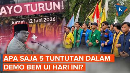 5 Tuntutan Demo Bem UI Hari Ini: Setop MBG, Kopdes, dan Militerisme