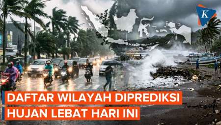 Daftar Wilayah Yang Diprediksi Diguyur Hujan Lebat 6 Agustus 2026