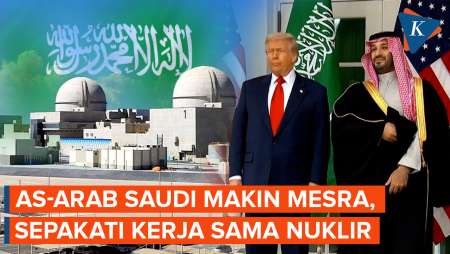 AS-Arab Saudi Makin Mesra, Teken Kesepakatan Nuklir, Libatkan Ilmuwan Terbaik Dunia