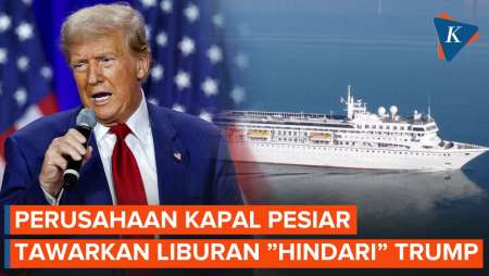 Perusahaan Kapal Pesiar Tawarkan Arungi Laut 4 Tahun untuk Hindari Trump