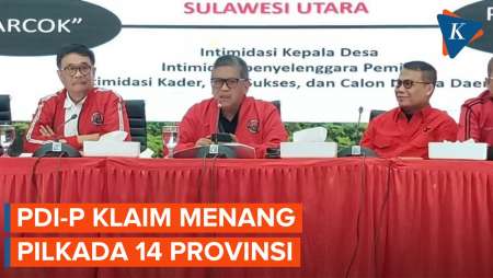 [FULL] PDI-P Klaim Menang Pilkada 14 Provinsi