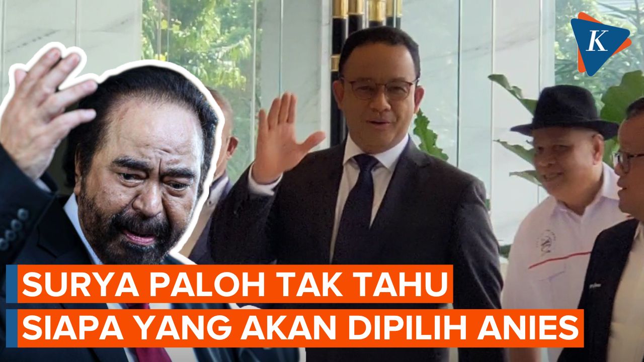 5 Kandidat Cawapres, Surya Paloh Tak Tahu Siapa yang Akan Dipilih Anies