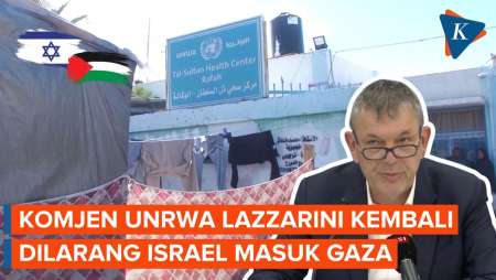 Israel Lagi-lagi Melarang Komjen UNRWA Masuk Gaza