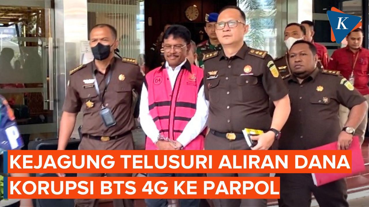 Kejagung Dalami Aliran Dana Korupsi Menkominfo Johnny G Plate ke Parpol