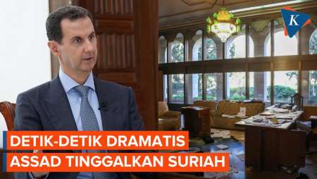 Al Assad Ceritakan Detik-detik Tinggalkan Suriah