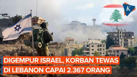 Terus Digempur Israel, Jumlah Korban Tewas Warga Lebanon Meningkat Jadi 2.367