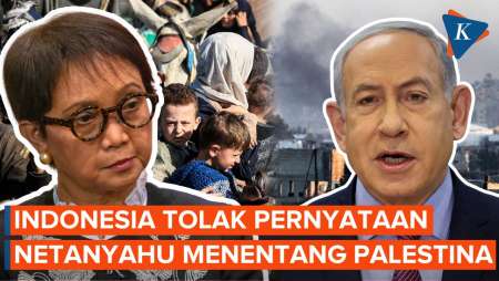 Indonesia Tolak Pernyataan PM Israel yang Menentang Pembentukan Negara Palestina