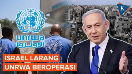 UNRWA Dilarang Beroperasi, Israel Dikecam Dunia!