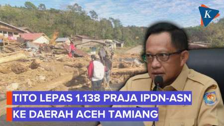 Mendagri Lepas 1.138 Praja IPDN Ke Aceh Tamiang Untuk Percepatan Pemulihan Daerah