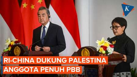 Indonesia dan China Sepakat Dukung Palestina Jadi Anggota Penuh PBB
