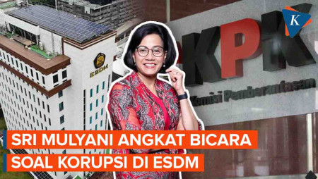 Sri Mulyani Bicara soal Kasus Korupsi Tukin di Kementerian ESDM