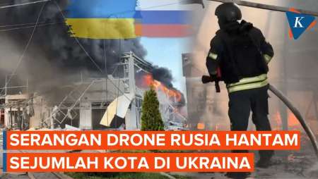 Dalam Sepekan, Rusia Intensif Lancarkan Serangan Drone dan Rudal ke Kota-kota di Ukraina