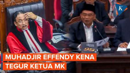 Muhadjir Ditegur Ketua MK Saat Singgung Pengaruh Jokowi Bagi-bagi Bansos