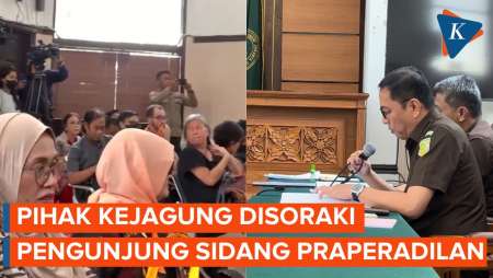 Momen Kejaksaan Agung Disoraki di Sidang Praperadilan Tom Lembong