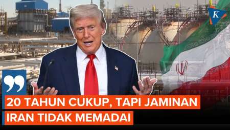 Ragukan Negosiasi Nuklir Iran, Trump: 20 Tahun Cukup, Harus Ada Jaminan Nyata