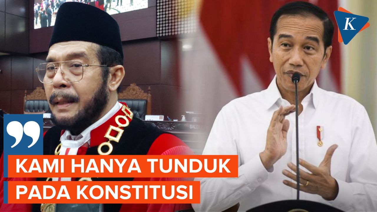Ketua MK Buka Suara soal Hubungan Keluarga dengan Jokowi