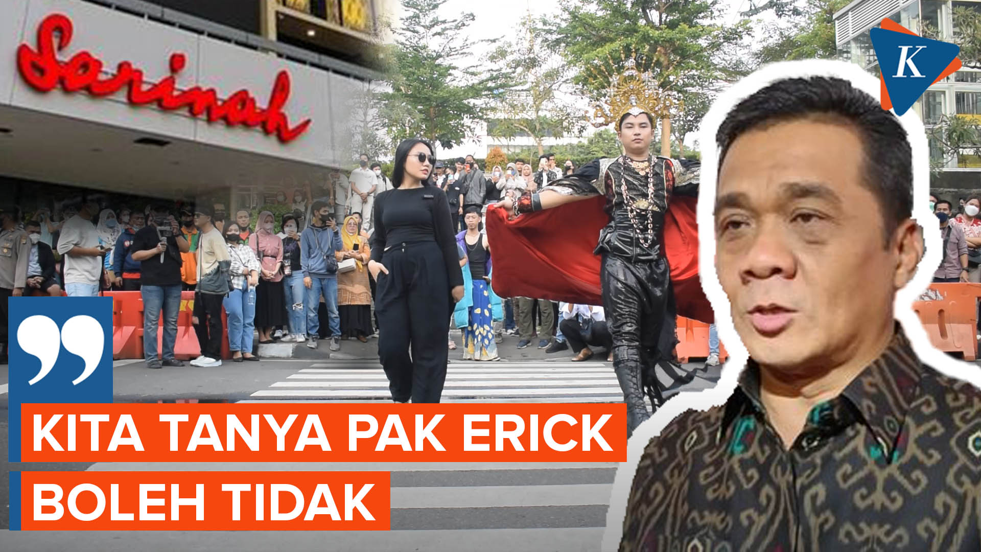 Citayam Fashion Week Digeser ke Sarinah, Wagub DKI Sebut Perlu Izin Menteri BUMN
